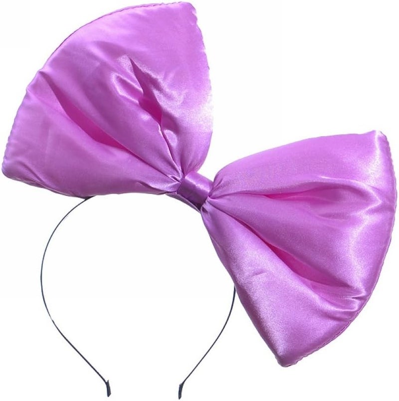 BUTITNOW BUYITNOW Women Huge Bow Headband Cute Bowknot Hair Hoop for Halloween Cosplay - Image 2